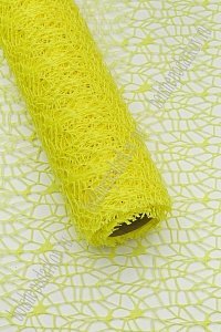 Сетка для цветов 50 см*5 ярд (SF-7070) лимонный