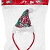 Новогодний ободок 23 см &amp;quot;Колпак&amp;quot; (SF-1708) 