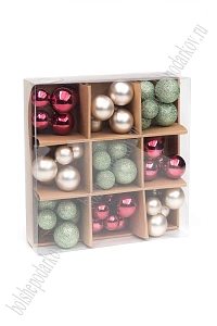 Набор шаров на проволоке (54шт) SF-8007, микс №6