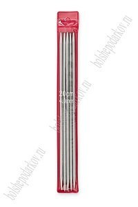 Спицы для вязания 20 см*4 мм (5 шт) SF-7771