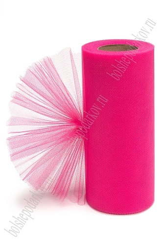 Фатин в шпульках 15 см*25 ярд (SF-603) фукси №41