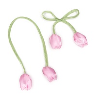 Цветы на ленте