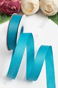 Лента репсовая 2 см*20 ярд &quot;1 сорт&quot; (SF-1723) бирюзовый №47