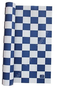 Бумага гофрированная лист 50*70 см (30 листов) синий квадрат