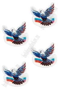 Кабошон-вырубка "9 мая" 3,5*3,2 см (10 шт) SF-5946, №44