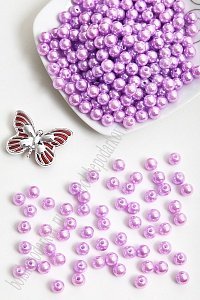Бусинки 8 мм, 50 гр (SF-1449) светло-сиреневый №92