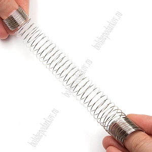 Проволока с эффектом памяти, 21 мм*0,6 мм (SF-7366) серебро