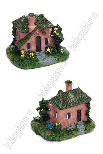 Фигурка миниатюрная &amp;quot;Домик&amp;quot; 6*4,7*5 см (1 шт) SF-8049, №1