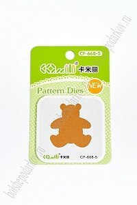 Трафарет для тиснения и вырубки "Мишка" (SF-3490)