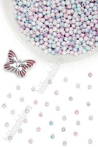 Бусинки 6 мм*50 гр (SF-8063) градиент №4