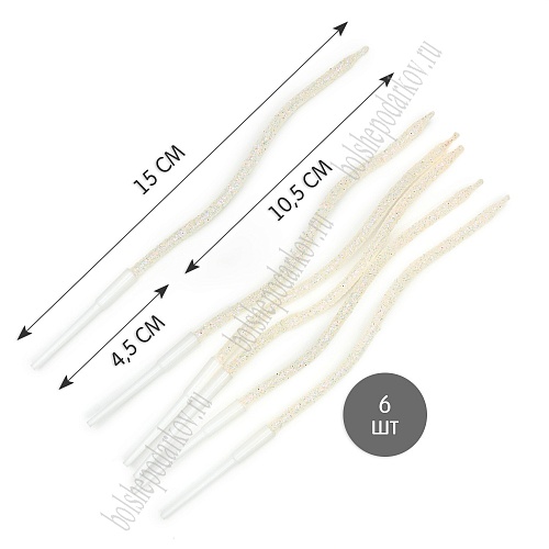 Свечи праздничные &amp;quot;Спираль&amp;quot; (6 шт) SF-7830, бежевый