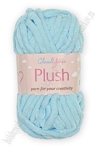 Пряжа &quot;Plush&quot; 50 гр (10 шт) SF-7845, голубой №5