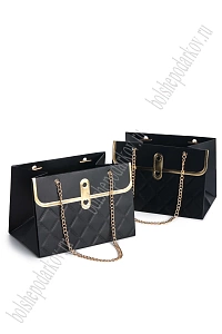 Сумка для цветов 15*10,5*10 см (4 шт) SF-8119, черный