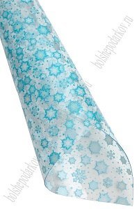 Пленка ПВХ с рисунком "Снежинки" А4 (5 листов) SF-6057, №2