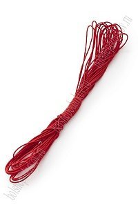 Резинка шляпная 1 мм*10 ярд (SF-7765) красный №4