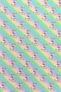 Кожзам с блестками "Радуга, единорог" А4 (5 листов) SF-5990, №7