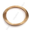 Проволока с эффектом памяти, 115 мм*0,6 мм (SF-7366) розовое золото