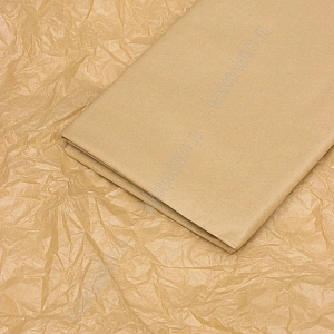 Бумага тишью 50*66 см (10 листов) SF-914, светло-коричневый №466