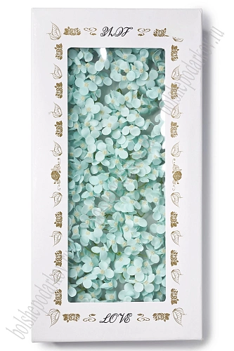 Мыльные цветы &amp;quot;Гортензия&amp;quot; 6*6 см (40 шт) SF-7800, бледно-розовый