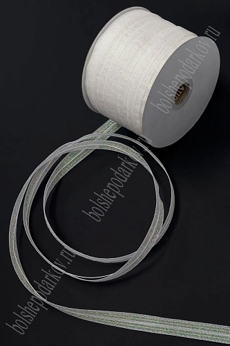 Лента декоративная 1,2 см*150 ярд (6-15-750)