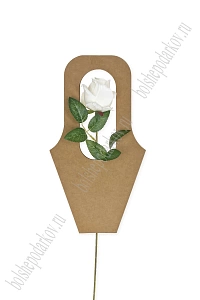 Пакет для цветов 19*35*7,5 см (10 шт) SF-7952, коричневый