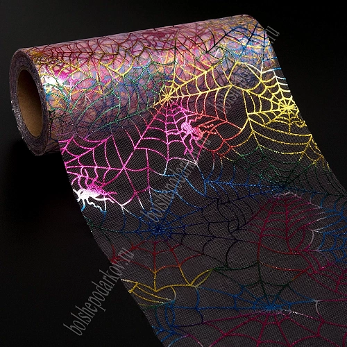 Фатин &amp;quot;Паутинка&amp;quot; 15 см*25 ярд (SF-3777) розовый