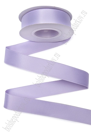 Лента сатиновая 2,5 см*10 ярд (SF-7320) фиолетовый №430