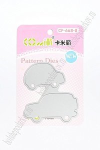 Трафарет для тиснения и вырубки "Машинки" (SF-3492)