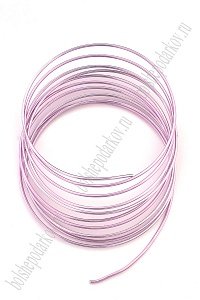 Проволока 2 мм*3 м (SF-906) светло-розовый №13