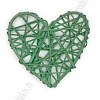 Декор &amp;quot;Сердечко&amp;quot; 12 см, в ассортименте Уценка (плохой прокрас)