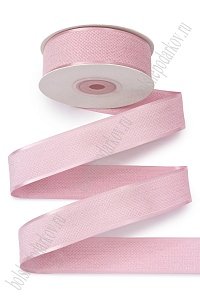 Лента декоративная 2,5 см*10 ярд (SF-7734) светло-розовый №3