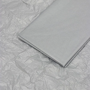 Бумага тишью 50*66 см (10 листов) SF-914, серый №430