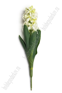 Веточка декоративная 28 см "Гиацинт" (SF-8135) белый