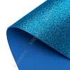 Фоамиран глиттерный А4, 2 мм Premium (10 листов) SF-1955, синий №021А
