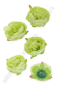 Головки цветов &quot;Пион&quot; 9 см (5 шт) SF-7874, фисташковый