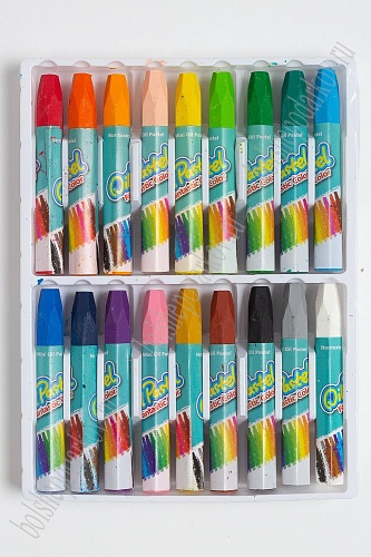 Пастель масляная (18 шт) SF-5654, ассорти