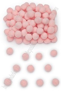 Помпоны Premium 1,3-1,5 см (200 шт) SF-3308, розовый персик №03