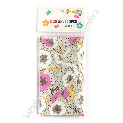 Конверт подарочный 16*9 см (10 шт) SF- 8156, №18