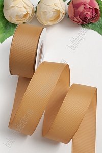 Лента репсовая 4 см*20 ярд &quot;1 сорт&quot; (SF-1349) коричневый №157