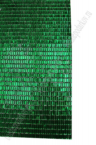 Термостразы прямоугольные на листе 40*24 см (SF-1180) зеленый