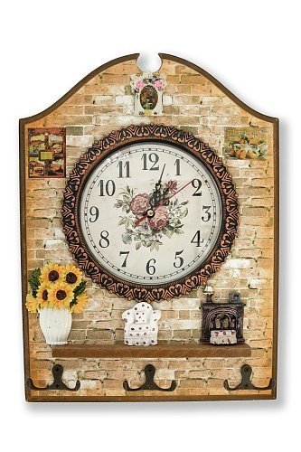 Ключница деревянная 28*37 см, №8 (в ассортименте)