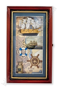 Ключница деревянная 15*25 см, №11 (в ассортименте)