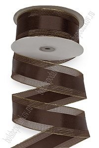 Лента декоративная 5 см*30 ярд (с проволокой по краям) 50-003 Лента декоративная 5 см*30 ярд (с проволокой по краям) 50-003