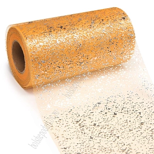 Фатин &quot;Капли&quot; 15 см*25 ярд (SF-2950) оранжевый