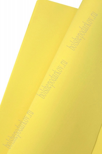 Фоамиран 1 мм, Китай 60*70 см (10 листов) SF-5822, желтый №011