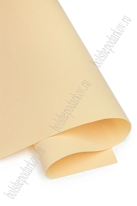 Фоамиран 1 мм, Китай 50*50 см (10 листов) SF-3431, ванильный №1025