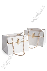 Сумка для цветов 15*10,5*10 см (4 шт) SF-8119, белый