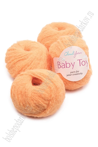 Пряжа &amp;quot;Baby Toy&amp;quot; 40 гр (10 шт) SF-7842, персиковый
