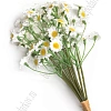 Веточка декоративная 28 см &amp;quot;Ромашки&amp;quot; (SF-8123) белый