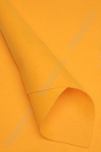 Фетр мягкий 1 мм (10 листов) SF-1945, оранжевый №015